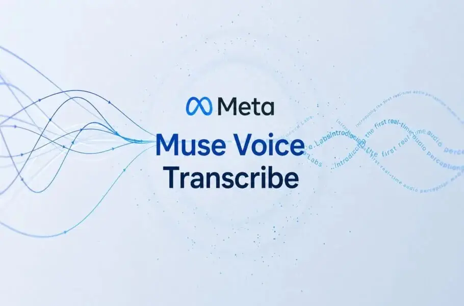 متا از مدل تبدیل صوت به متن Muse رونمایی کرد