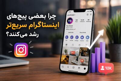 چرا بعضی پیجهای اینستاگرام سریعتر رشد میکنند؟