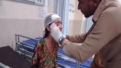  آخرین وضعیت مجروحان حادثه حمله آمریکا به جشن عروسی در بیمارستان میناب + فیلم
