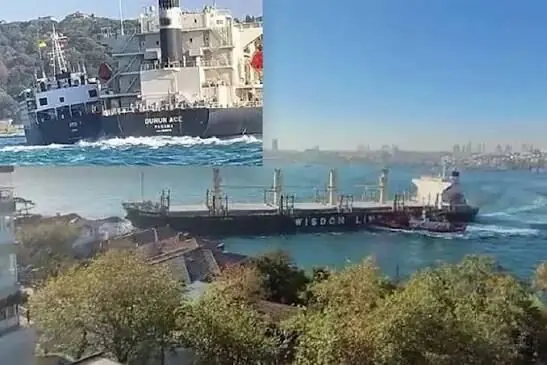 حادثه دریایی در سواحل استانبول: ۱۰ نفر ناپدید شدند