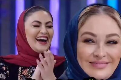 آواز شاد؛ هنگ کردن مریم مومن و الهام حمیدی از آواز خوانی برای بعبعی با ورژن ترکی