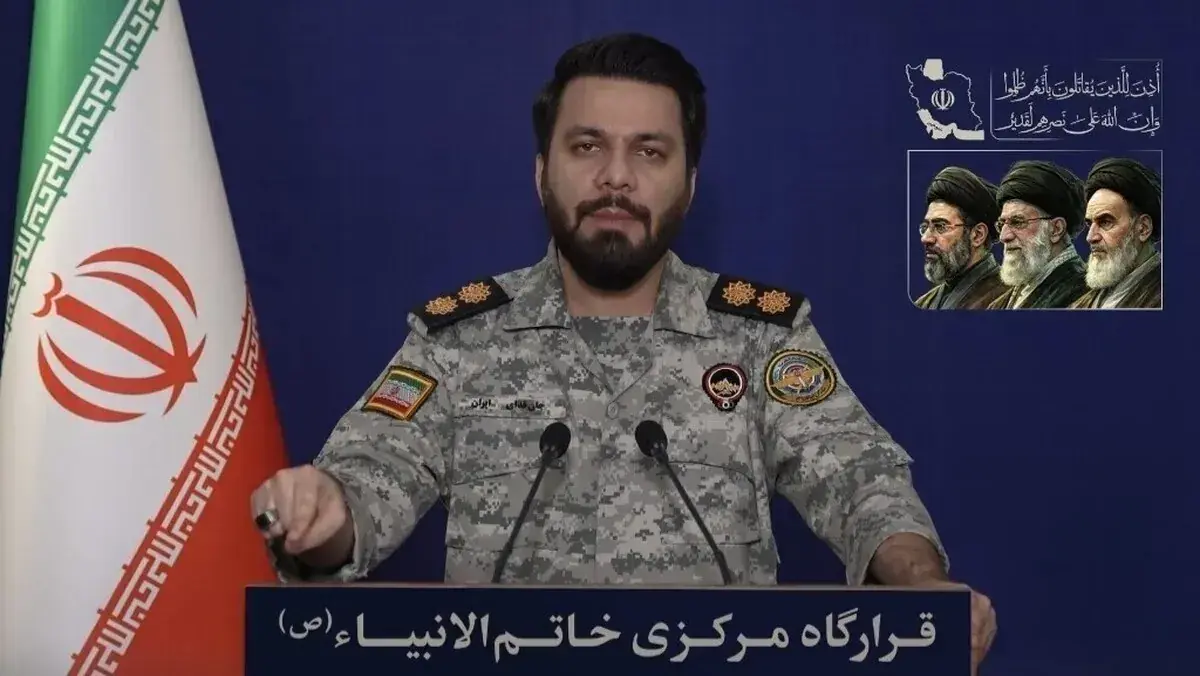  هشدار سخنگوی قرارگاه مرکزی خاتم‌الانبیا: با ارتش آمریکا همکاری کنید باید منتظر عواقب خطرناکش باشید + فیلم