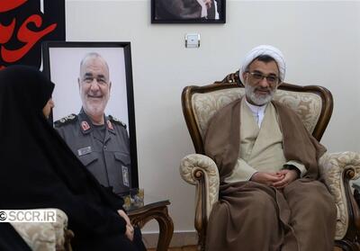دیدار دبیر شورایعالی انقلاب فرهنگی با خانواده شهید سلامی - تسنیم