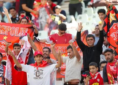 اولین تصاویر از هواداران دربی در نقش جهان