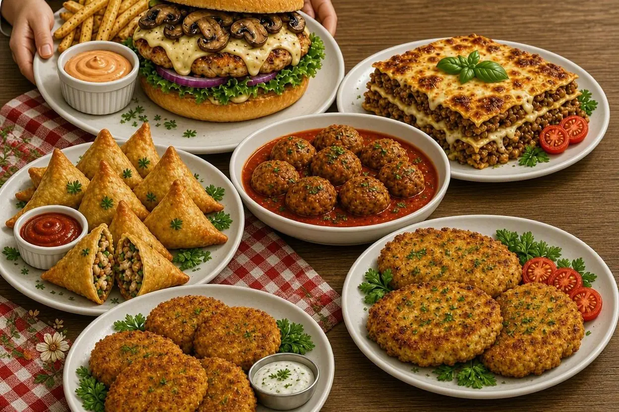 آموزش پخت ۶ غذای خوشمزه با مرغ چرخ کرده؛ دیگه تکراری نپز!
