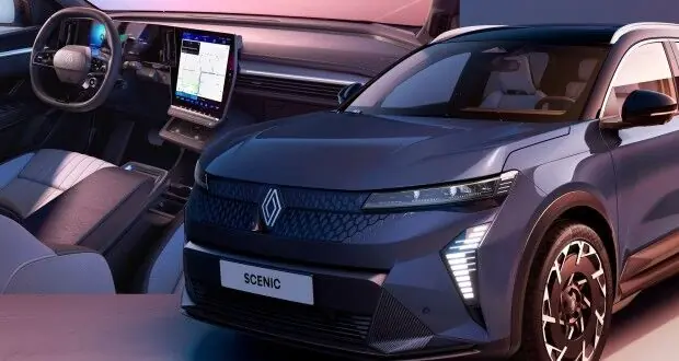  رنو Scenic E-Tech با برد ۶۴۲ کیلومتر و فناوری‌های نوین به‌روزرسانی شد