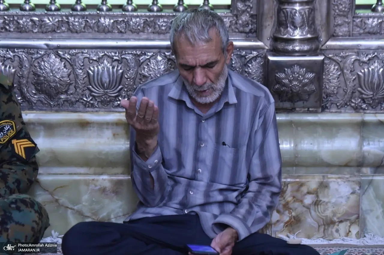  مراسم پرفیض دعای کمیل در حرم امام خمینی (س)