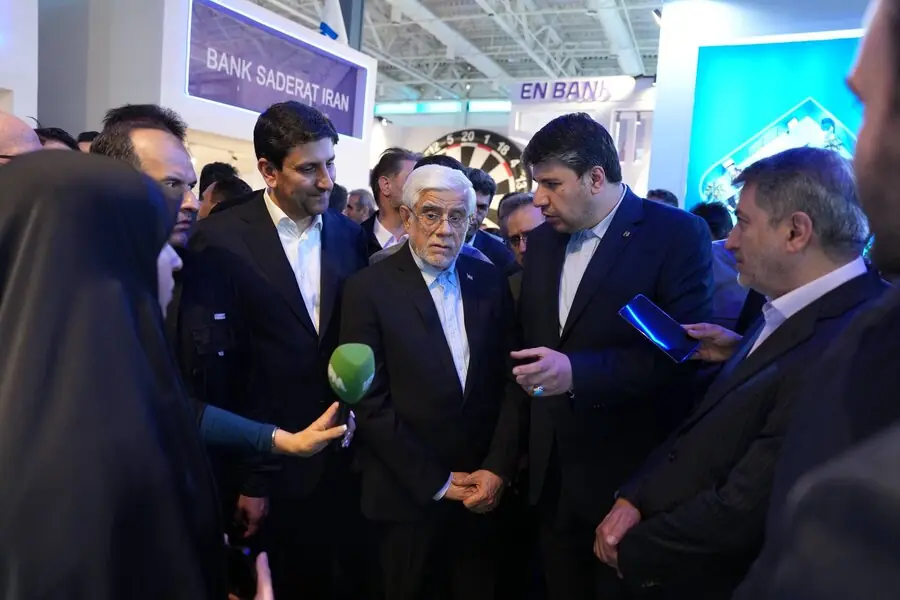میزبانی بانک صادرات ایران از معاون اول رئیسجمهور در نمایشگاه الکامپ