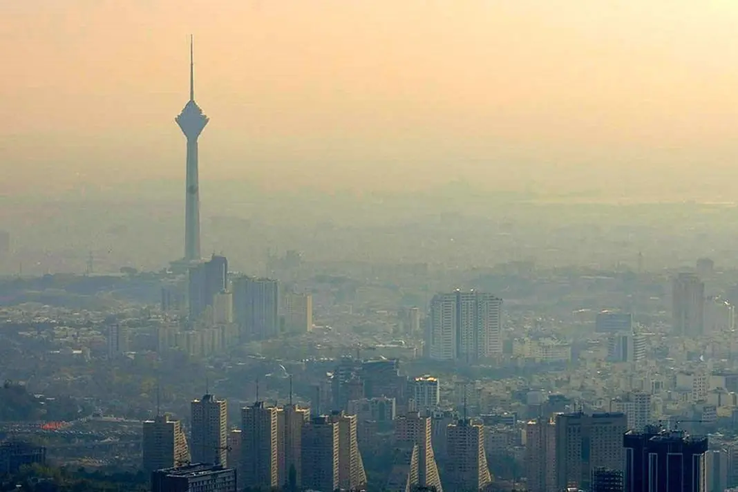 شاخص آلودگی هوای تهران ناسالم برای گروههای حساس شد