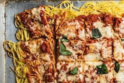 طرز پخت پیتزا ماکارانی؛ یک ترکیب هیجانانگیز