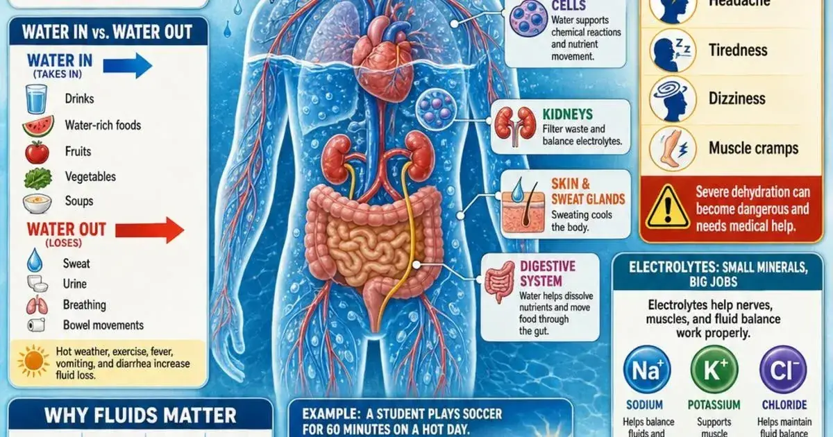 نوشیدن بیش از حد آب، کی مشکل ساز میشود؟
