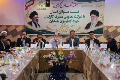 استفاده از ظرفیت تعاونیهای همدان در مسیر تقویت اقتصاد مردمی - تسنیم