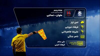 کارشناسی داوری دیدار ملوان و نساجی