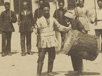 تصویر دیدهنشده از مراسم «شاخسی واخسی» در تهران در دوران قاجار
