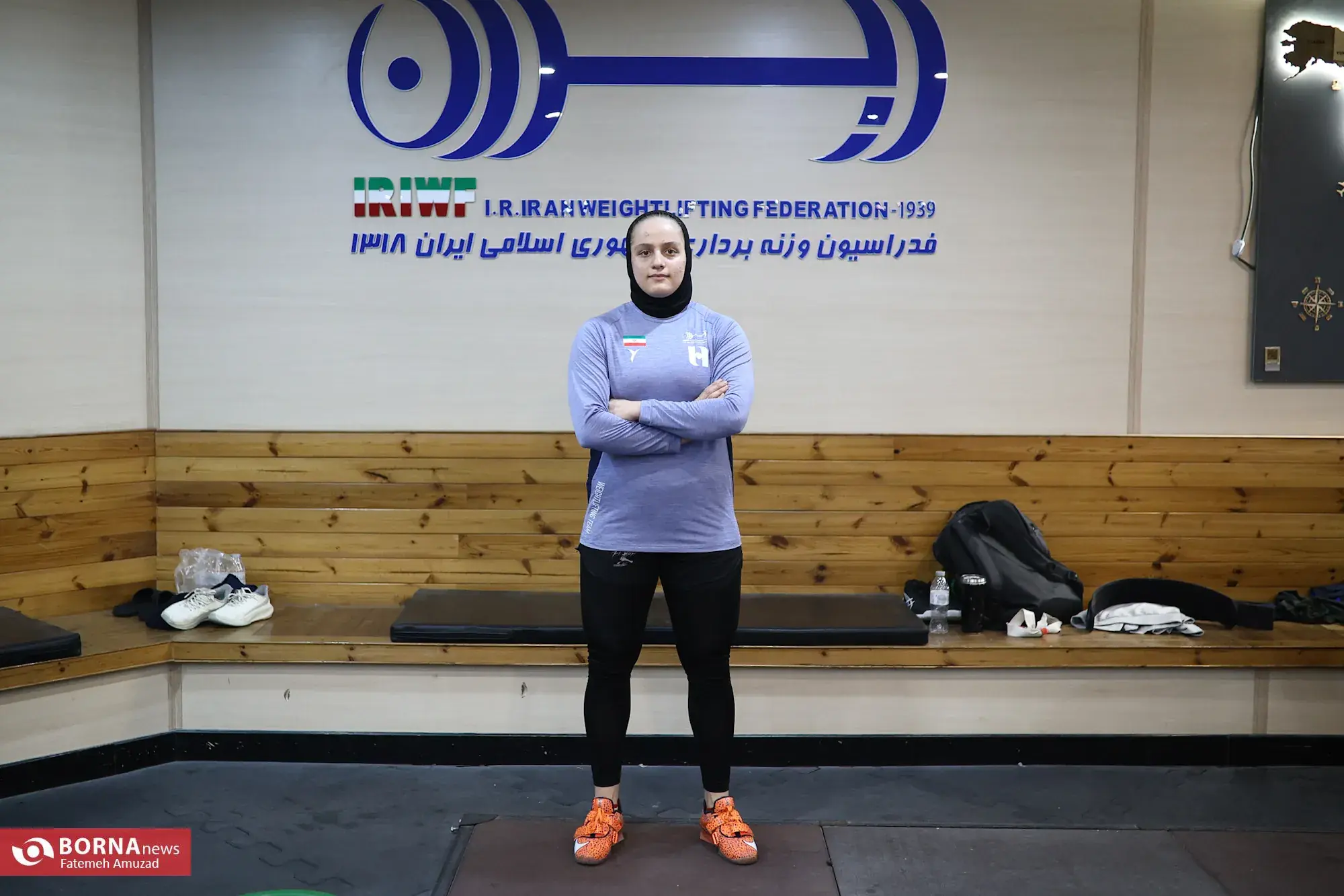 تیم ملی وزنه برداری دختران