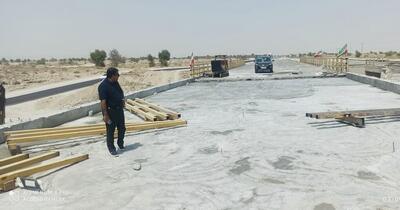  بهره‌برداری از پل مسیر برگشت کهورستان به بندرخمیر ظرف یک هفته آینده