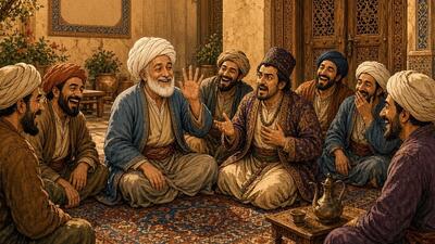  ملا نصرالدین تا آخر عمر ۴۰ ساله ماند! | راز پاسخ هوشمندانه‌ای که رقیبانش را غافلگیر کرد