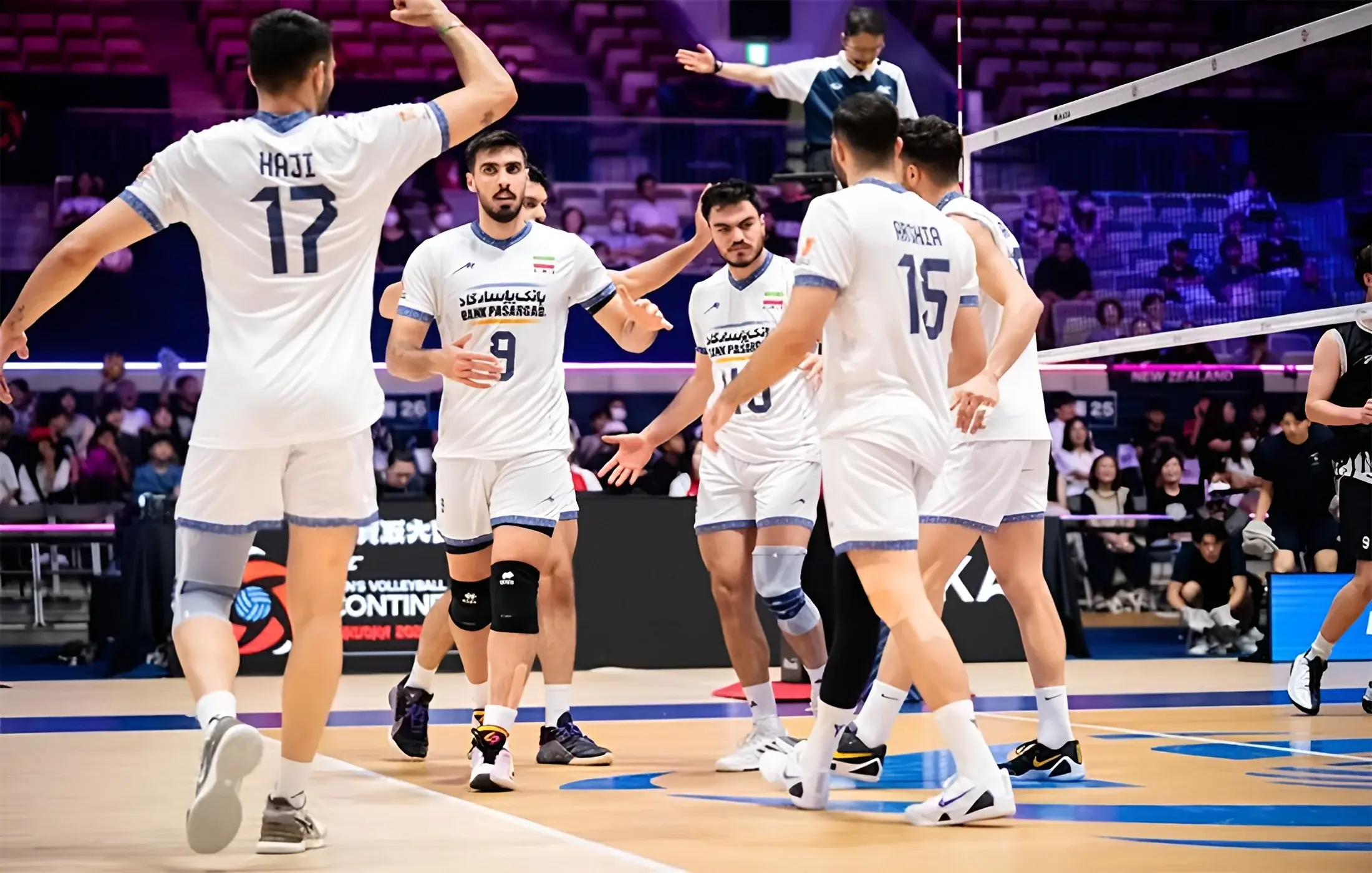  والیبال قهرمانی آسیا 2026 | ایران 3-0 نیوزیلند؛ سریع و خشن - پارس فوتبال