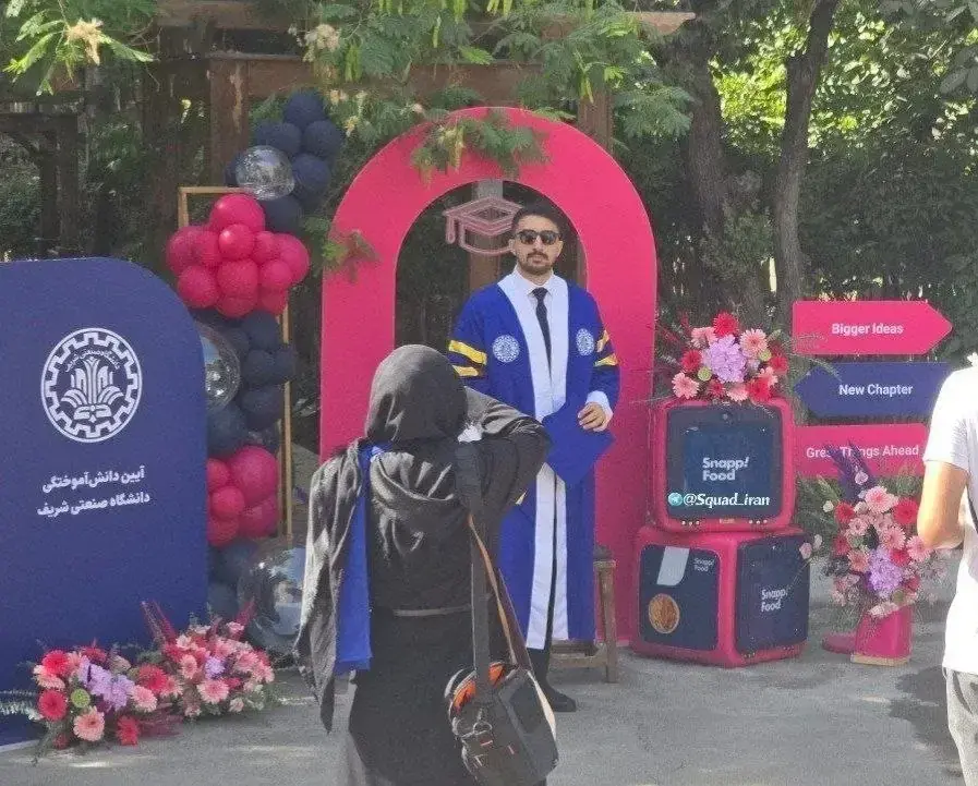  پیک موتوری، نماد فارغ‌التحصیلی دانشجویان شریف شد!