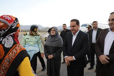  سخنگوی دولت وارد ایلام شد