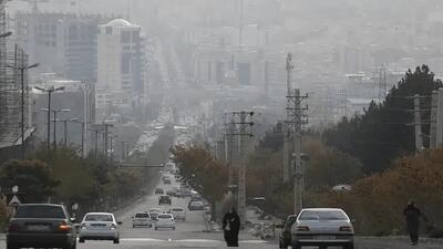 هوای تهران در وضعیت ناسالم