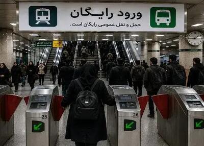 مترو تهران فقط تا این تاریخ رایگان است