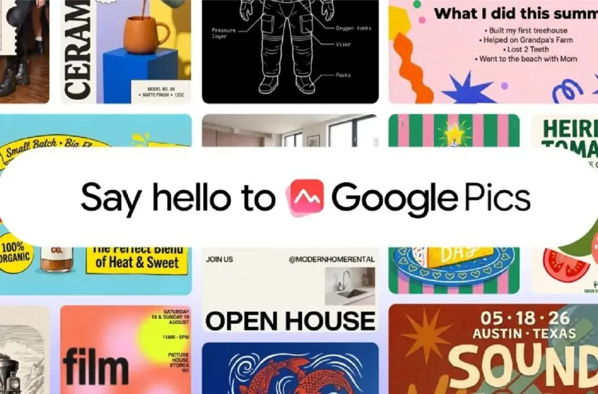 با Google Pics آسانتر از قبل پست و پوستر بسازید