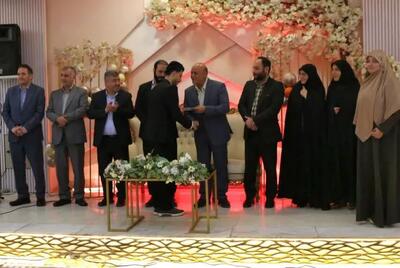  برگزاری آئین تجلیل از ۵۰ زوج جوان فرهنگی با حضور مسولیت ارشد اسلامشهر