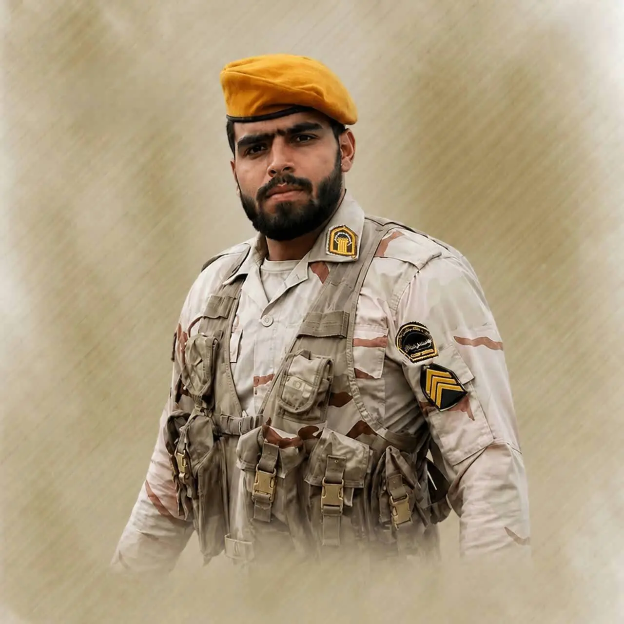شهادت گروهبان یکم رضا دارایی در درگیری با گروهک ضدانقلاب