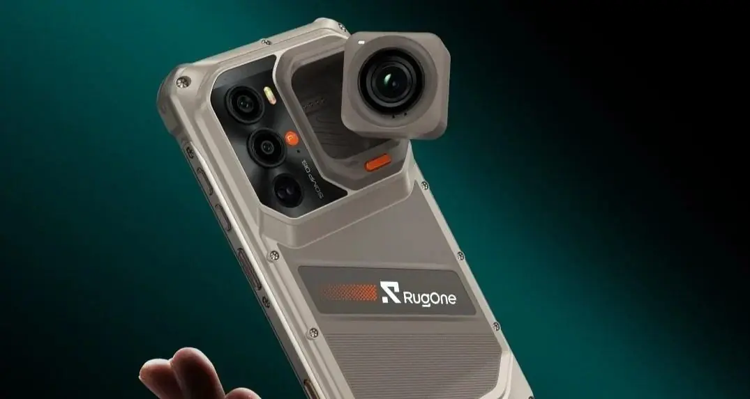 گوشی جانسخت RugOne Xsnap 7 Pro با دوربین جداشونده معرفی شد