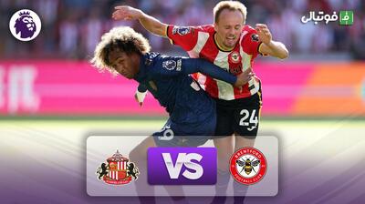 خلاصه بازی برنتفورد 1-1 ساندرلند