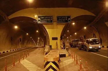 انسداد موقت باند جنوبی تونل نیایش و پل صدر در نیمهشب امروز