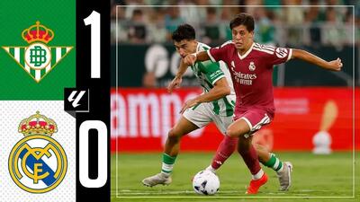 ویدئو: خلاصه بازی رئال بتیس 1 – 0 رئال مادرید