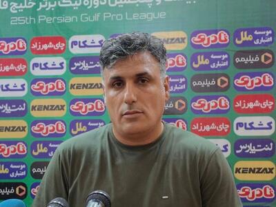 سرمربی استقلال خوزستان: به دنبال کسب رتبه تکرقمی در جدول هستیم