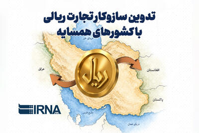 تدوین سازوکار تجارت ریالی با کشورهای همسایه