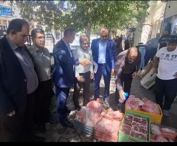 کشف و معدومسازی آلایش مرغ فاسد در قرچک