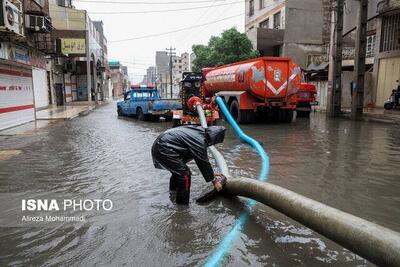 بالازدگی فاضلاب در ۲۰۷ نقطه اهواز/ تکمیل ۲۴ پروژه کاهش آبگرفتگی تا مهرماه