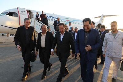 وزیر صمت وارد ایلام شد