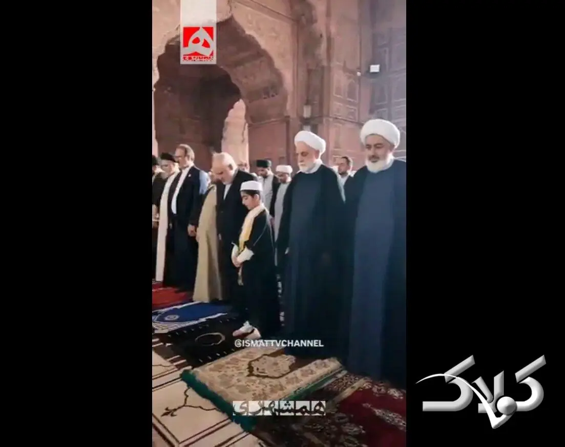 حضور اژهای در صف نماز جمعه اهل تسنن در هند | ویدئو - مجله اینترنتی کولاک