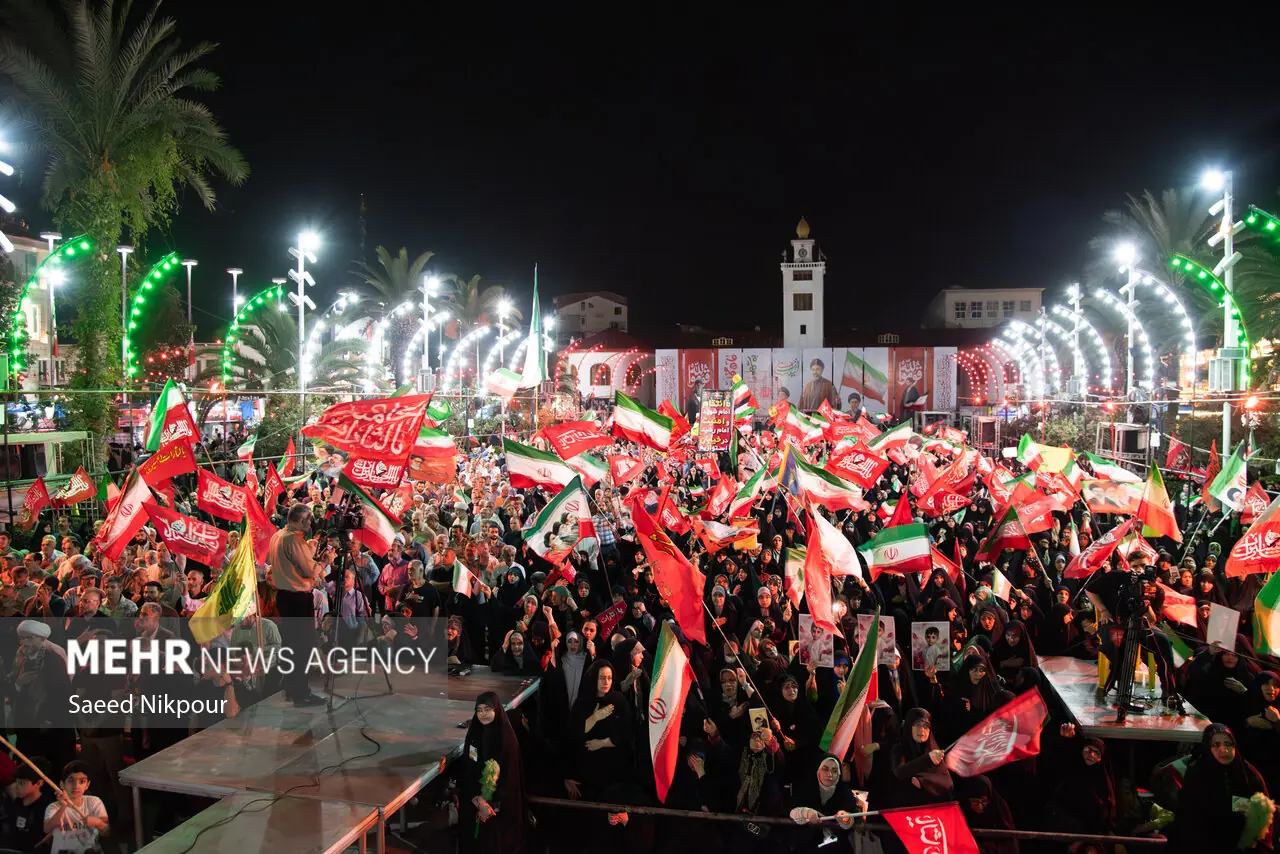  موج یکصد و هشتاد و نهم حضور حماسی رشتوندان در میدان