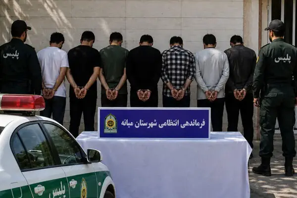  دستگیری ۷ عامل درگیری و نزاع در شهرستان میانه