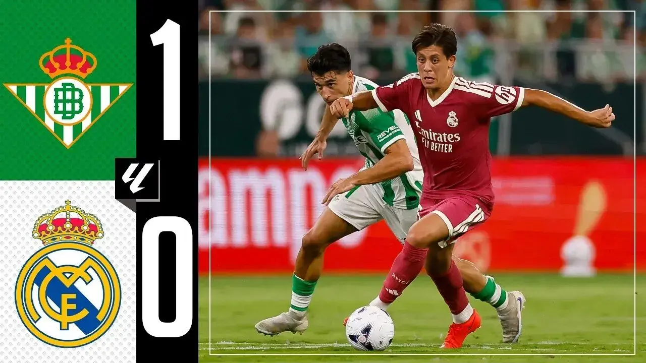  ویدئو: خلاصه بازی رئال بتیس 1 – 0 رئال مادرید - پارس فوتبال
