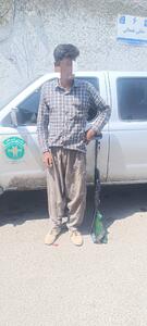 کشف سلاح غیرمجاز سیرجان