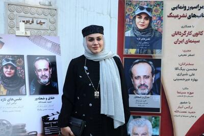  بازیگران سریال «بامداد خمار» در مراسم رونمایی از کتاب نرگس آبیار + تصاویر