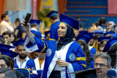  عکس: مراسم دانش‌آموختگی دانشجویان دانشگاه شریف