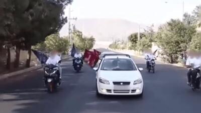  بازداشت عوامل رژه موتوری منتسب به سازمان منافقین در کرج