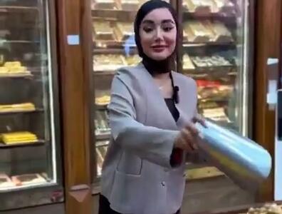 پستفطرتیِ خانم فروشنده آجیل، مردم را عصبانی کرد!