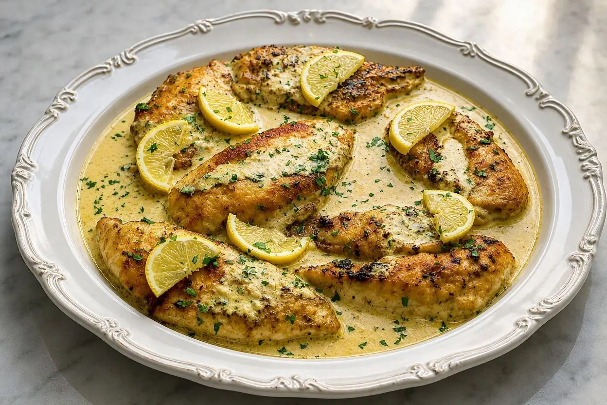  طرز تهیه مرغ لیمویی با پنیر و پوره سیب زمینی; لذیذ، رستورانی و متفاوت
