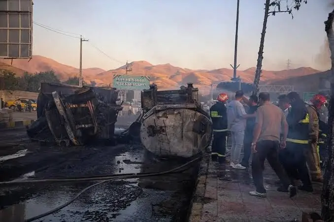  اعلام اسامی جانباختگان حادثه آتش‌سوزی محور سنندج - همدان