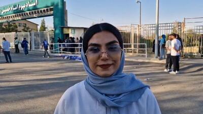 بانوی استقلالی: با تصمیم بختیاری زاده برای اخراج حردانی موافق نیستم
